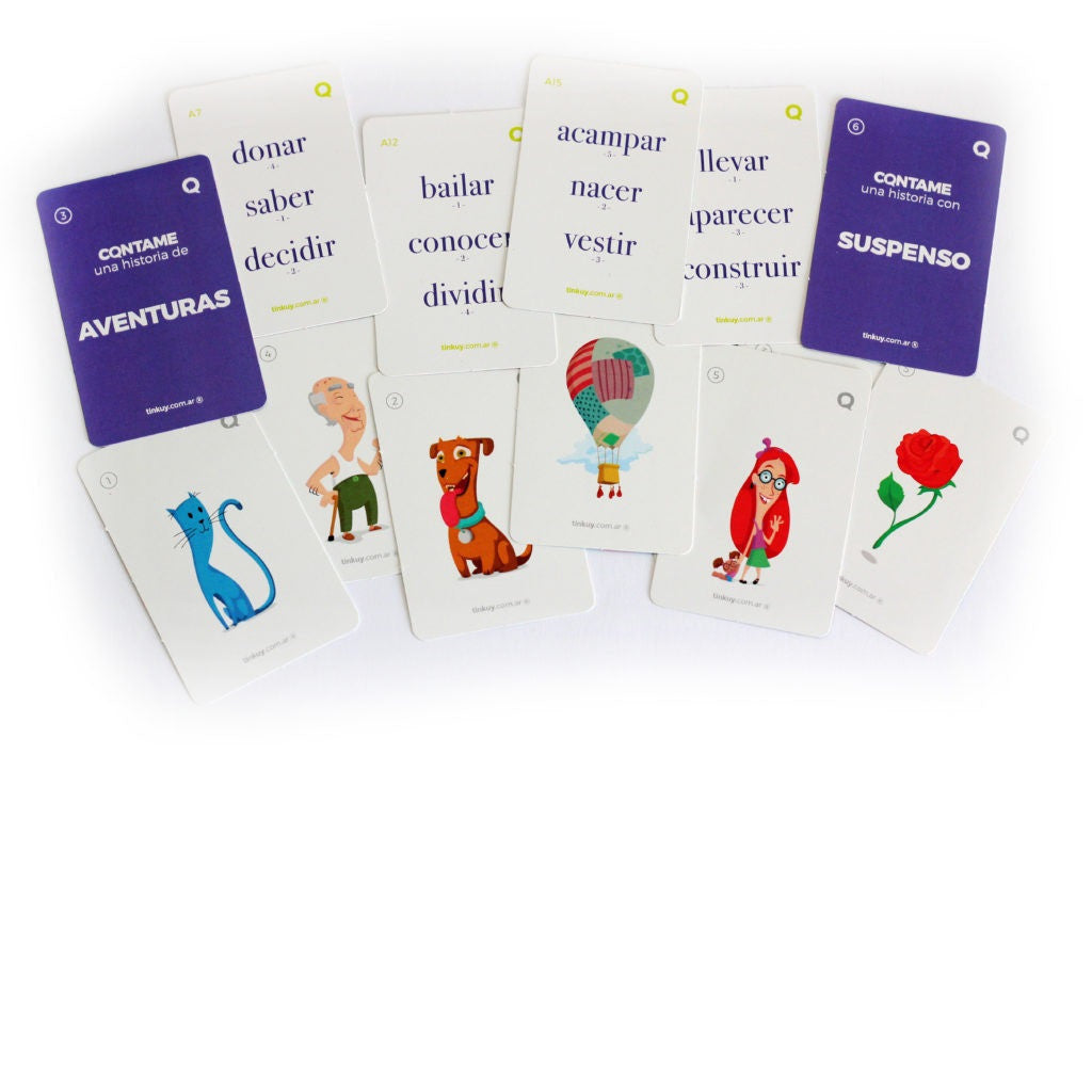 Contame. Juego de Cartas Contame. Juego de Cartas